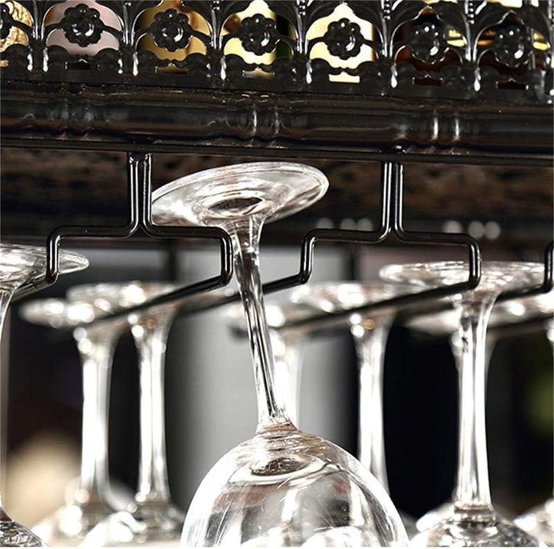 Wine Glass Holder Upside Down Rack Simple Style