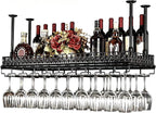 Wine Glass Holder Upside Down Rack Simple Style