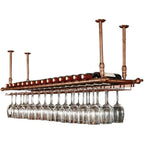 Wine Rack Ceiling Racks Hanging Glass Holder