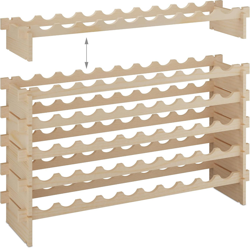 Wine Rack for 100 Bottles Stackable