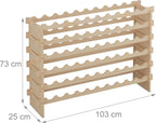 Wine Rack for 100 Bottles Stackable