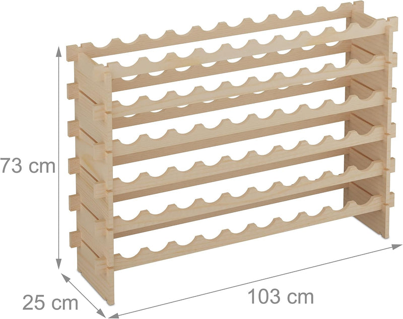 Wine Rack for 100 Bottles Stackable