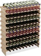 Wine Rack for 100 Bottles Stackable