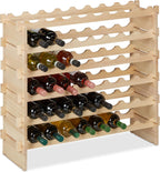 Wine Rack for 48 Bottles Stackable Shelf Beverages