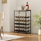 Wine Rack Free Standing Floor for 30 Bottles