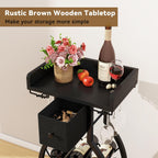Wine Rack Freestanding Floor 15 Bottles Glass Holder