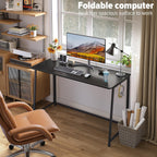 Faux Marble Folding Desk Small Office
