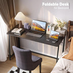Faux Marble Folding Desk Small Office