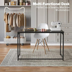Faux Marble Folding Desk Small Office