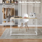 Faux Marble Folding Desk Small Office