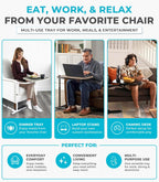 Wonder Tray Adjustable Swivel Table Large Laptop Stand