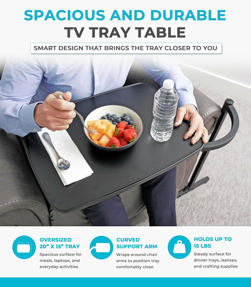 Wonder Tray Adjustable Swivel Table Large Laptop Stand