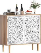 Wood Carving Sideboards for Living Room Cabinets Vintage