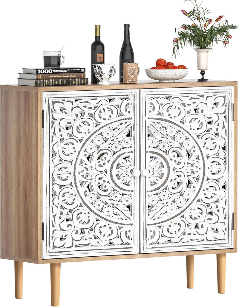Wood Carving Sideboards for Living Room Cabinets Vintage