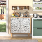 Wood Carving Sideboards for Living Room Cabinets Vintage