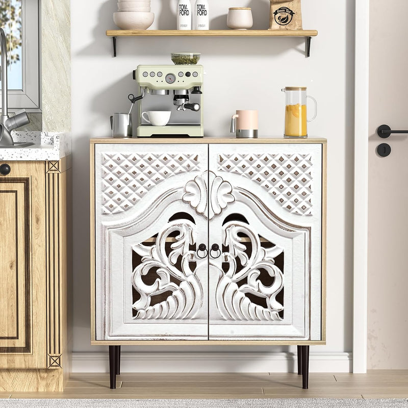 Wood Carving Sideboards for Living Room Cabinets Vintage