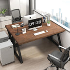 Wood Computer Desk Rustic Home Office Vintage