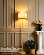 Wood Floor Lamp for Living Room 167CM Tall