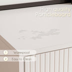 Wood TV Stand for Up to 65 Inch