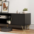 Wood TV Stand for Up to 65 Inch