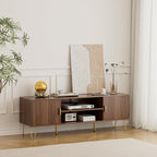 Wood TV Stand for Up to 65 Inch