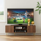 Wood TV Stand for Up to 65 Inch