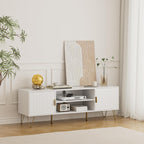 Wood TV Stand for Up to 65 Inch