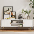 Wood TV Stand for Up to 65 Inch