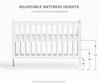 Wooden Baby Cot Bed with Deluxe Aloe Vera