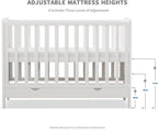 Wooden Baby Cot Bed with Deluxe Aloe Vera