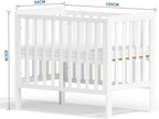 Wooden Baby Cot Bed with Deluxe Aloe Vera