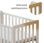 Wooden Baby Cot Bed with Deluxe Aloe Vera