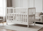 Wooden Baby Cot Bed with Deluxe Aloe Vera
