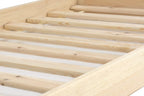 Wooden Bed Scandinavian Style Modern Kids Home Natural