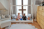 Wooden Bed Scandinavian Style Modern Kids Home Teepee