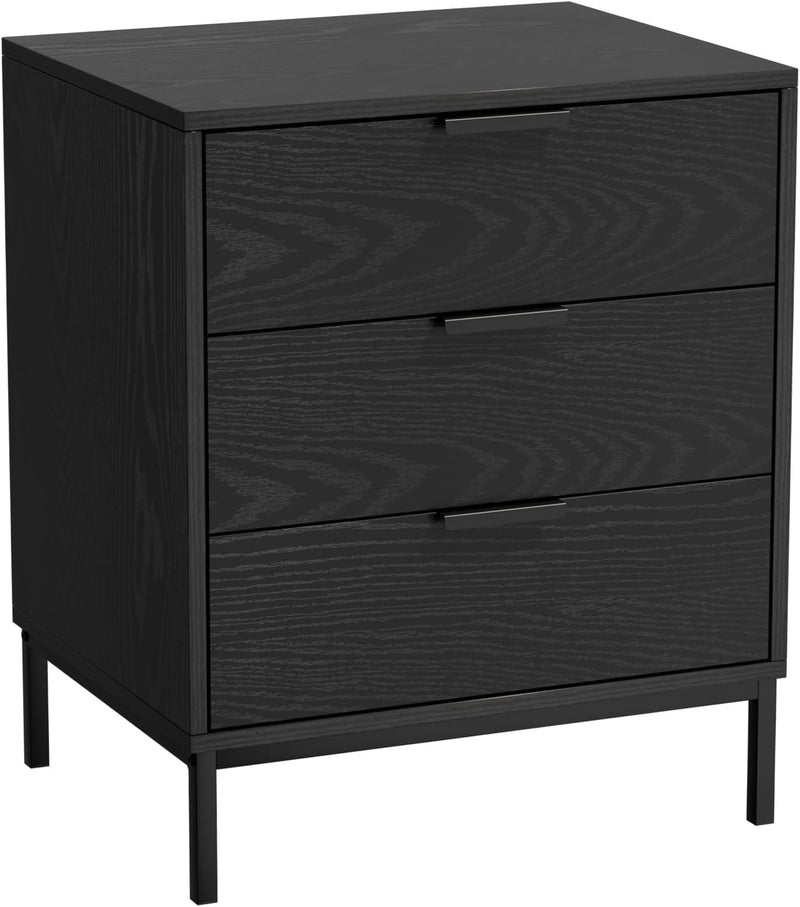 Bedside Tables 3 Drawers Chest of Dresser