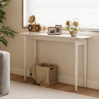 Wooden Console Table Slim for Hallway Sofa Small