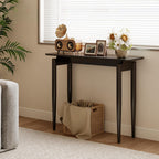 Wooden Console Table Slim for Hallway Sofa Small