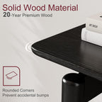 Wooden Console Table Slim for Hallway Sofa Small