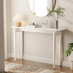 Wooden Console Table Slim for Hallway Sofa Small