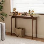 Wooden Console Table Slim for Hallway Sofa Small