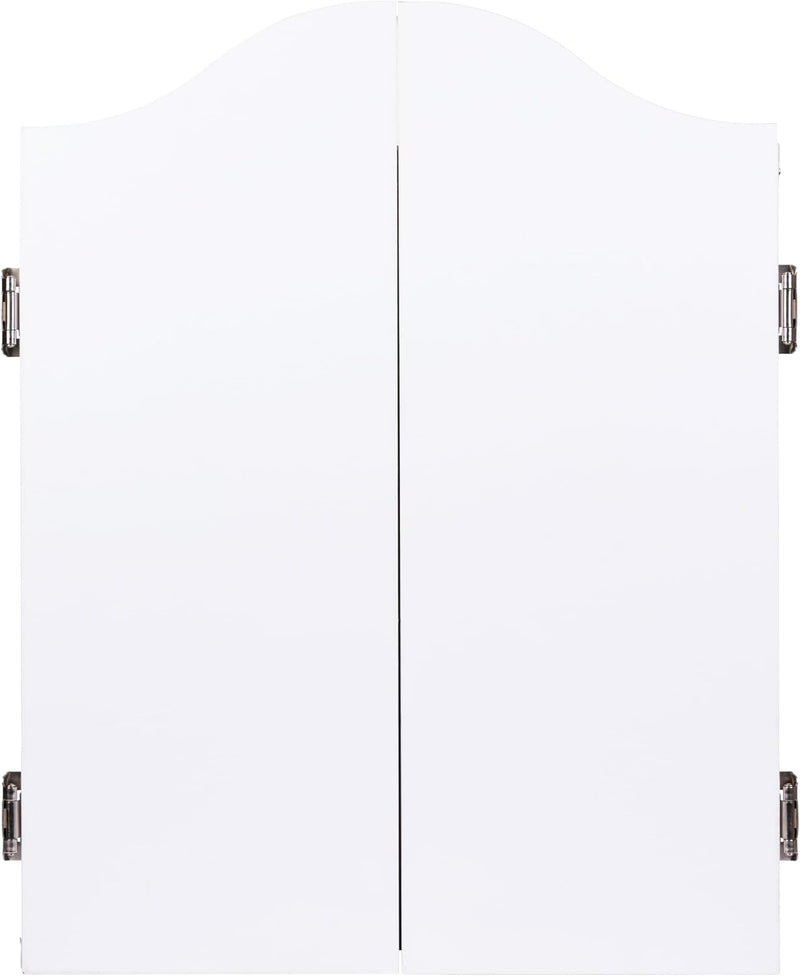 Wooden Dart Cabinet Sisal Dartboard Includes 6 Darts