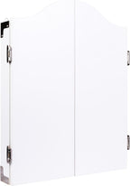 Wooden Dart Cabinet Sisal Dartboard Includes 6 Darts