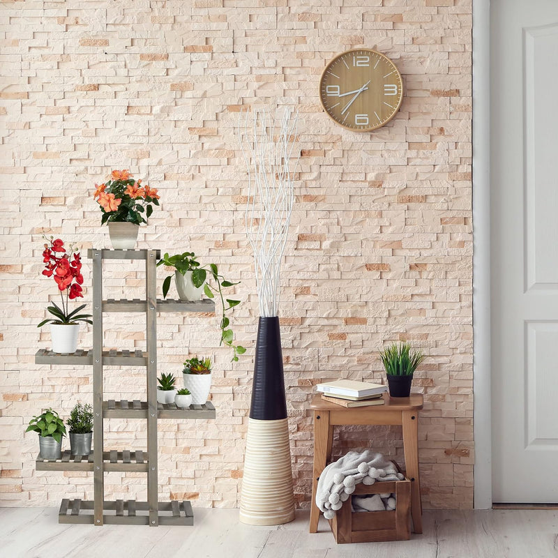 Wooden Flower Rack 5-Tier Plant Stand