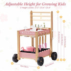 Wooden Garden Trolley for Kids