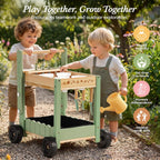 Wooden Garden Trolley for Kids