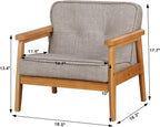 Wooden Kids Sofa Chair Comfortable Pvc Child's