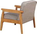 Wooden Kids Sofa Chair Comfortable Pvc Child's