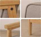 Wooden Kids Sofa Chair Comfortable Pvc Child's