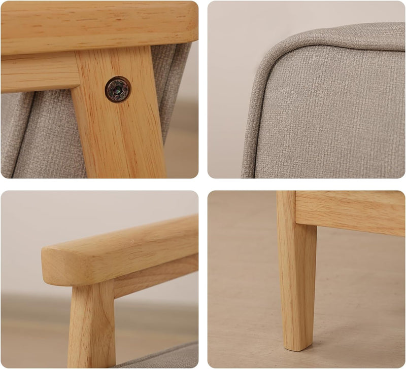 Wooden Kids Sofa Chair Comfortable Pvc Child's